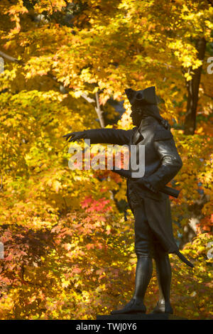 COMMODORE BARRY STATUE (© SAMUEL MURRAY 1906) INDEPENDENCE HALL YARD INDEPENDENCE MALL HISTORISCHES VIERTEL DOWNTOWN PHILADELPHIA PENNSYLVANIA USA Stockfoto