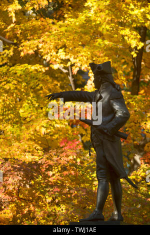 COMMODORE BARRY STATUE (© SAMUEL MURRAY 1906) INDEPENDENCE HALL YARD INDEPENDENCE MALL HISTORISCHES VIERTEL DOWNTOWN PHILADELPHIA PENNSYLVANIA USA Stockfoto