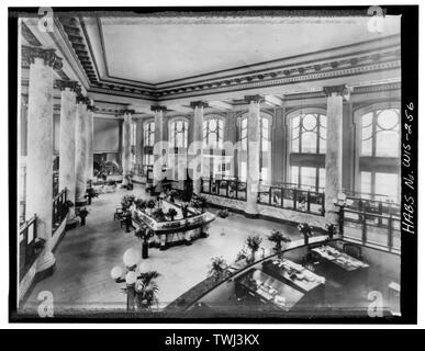 - Zweite Station Sparkasse, Milwaukee, Milwaukee County, WI; Kirchoff, Charles; Rose, Thomas Leslie Stockfoto