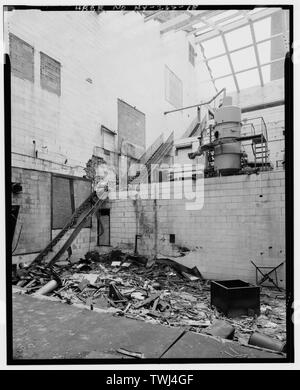 Zweiter Stock, Milch Zimmer zur Südseite, Gesamtansicht - Sheffield Betriebe Milch Pflanze, 1075 Webster Avenue (südwestecke der 166. Straße), Bronx, Bronx County, NY Stockfoto