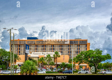 Biloxi Mississippi, USA, 17. Juni 2019. Treasure Bay Casino Beach Blvd. Stockfoto