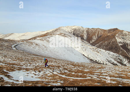 Schneebedeckten Berg Wutai Stockfoto
