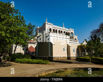 Der Aga Khan Palace, Pune, Indien. Stockfoto