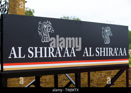 Hickstead, West Sussex, UK. Juni, 2019 20. Die Al Shira'aa Hickstead Derby treffen. Hickstead. West Sussex. Vereinigtes Königreich. GBR. 20.06.2019. Credit: Sport in Bildern/Alamy leben Nachrichten Stockfoto