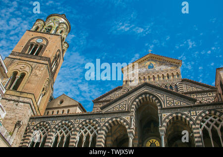 Kathedrale von St. Andrea. Amalfiküste, Südwestitalien Stockfoto