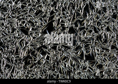 Aluminiumfolie Textur Material Stockfoto