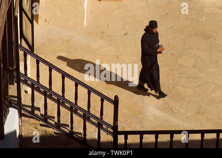 Ägypten, Sinai, Saint (St) Katharinenkloster. Viertel der Mönche Stockfoto
