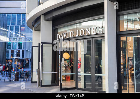 David Jones Kaufhaus in Barangaroo Revier, Sydney, Australien Stockfoto