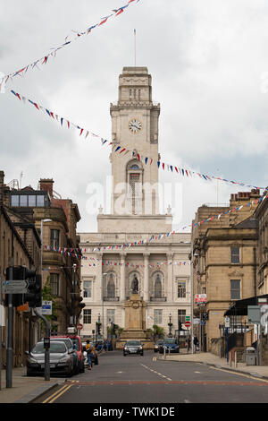 Barnsley Rathaus und Ehrenmal, Barnsley, South Yorkshire, England, Großbritannien Stockfoto