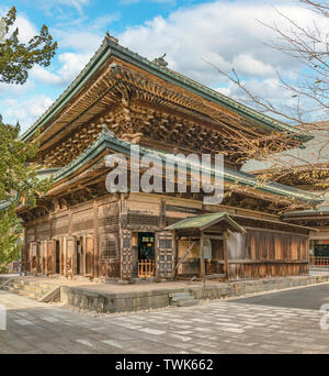 Sanmon-Schrein am Kencho-ji Tempel, Kamakura, Kanagawa, Japan Stockfoto