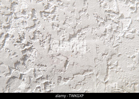 Grauzement wand hintergrund, Grunge aus der Nähe mit natürlichen Textur mit hellen ligt und Schatten Stockfoto