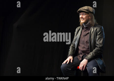 Schauspieler Ted Neeley, berühmt für seine Rolle in 'Jesus Christ Superstar', stellt in Madrid, Spanien Mit: Ted Neeley Wo: Madrid, Spanien Wann: 21. Mai 2019 Credit: Oscar Gonzalez/WENN.com Stockfoto