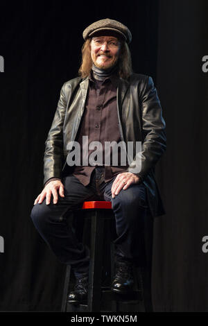 Schauspieler Ted Neeley, berühmt für seine Rolle in 'Jesus Christ Superstar', stellt in Madrid, Spanien Mit: Ted Neeley Wo: Madrid, Spanien Wann: 21. Mai 2019 Credit: Oscar Gonzalez/WENN.com Stockfoto