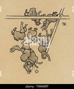 Theodor Kittelsen - weiße Bär König Valemon Db 50 1912 Stockfoto