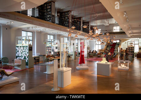 Der Wellcome Collection Lesesaal Stockfoto