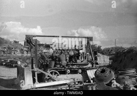 US-Armee in Süd Korea 1955 - US Army in der Republik Korea (ROK)/Südkorea 1955 Stockfoto