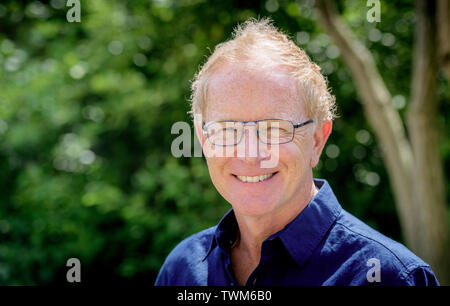 Television presenter Mark Curry fotografiert in Eastbourne, East Sussex, UK. Stockfoto