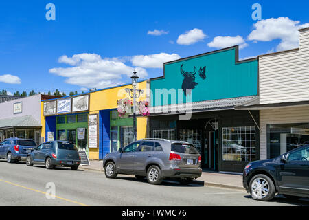 Downtown, Princeton, British Columbia, Kanada Stockfoto