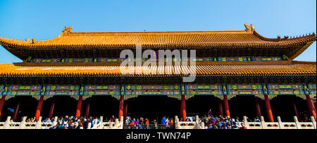 Der königliche Palast Pavillon im verboten Stadt in Peking Stockfoto