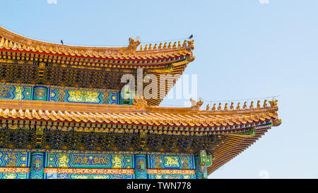 Der königliche Palast Pavillon in der Verbotenen Stadt in Peking Stockfoto