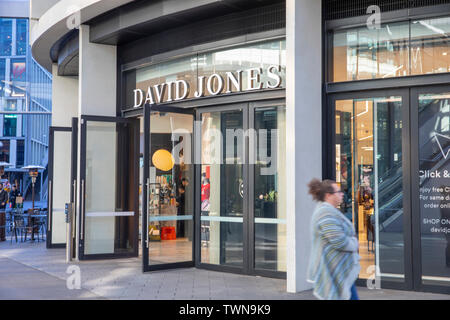David Jones Kaufhaus in Barangaroo Revier, Sydney, Australien Stockfoto