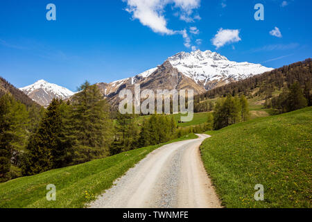 Berge Landschaft Alpen in Europa Stockfoto