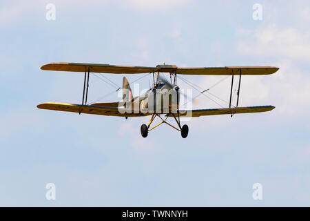 De Havilland DH 82 Tiger Moth T 7794 G-ASPV Stockfoto