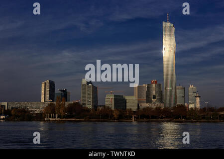 Skyline Wien Stockfoto