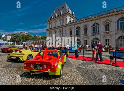 Turin, Piemont, Italien. Am 22. Juni 2019. Italien Piemont Turin Valentino - Valentino Schloss-Park Auto Show 2019 - Credit: Wirklich Easy Star/Alamy leben Nachrichten Stockfoto