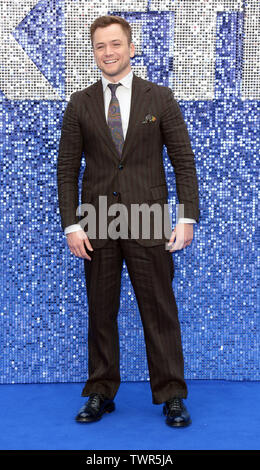 Mai 20, 2019 - London, England, UK-Taron Egerton Teilnahme an Rocketman UK Premiere, Odeon Luxe Leicester Square Stockfoto