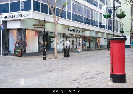 Marks & Spencer Department Store, Main Street, Gibraltar Stockfoto