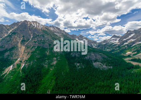 North Cascades National Park Komplex - Washington übersehen Stockfoto