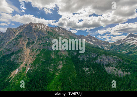 North Cascades National Park Komplex - Washington übersehen Stockfoto