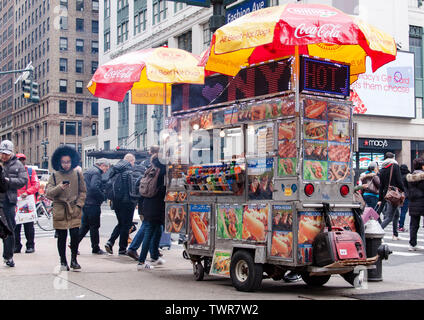 NEW YORK, USA. 03. Apr 2017. Der Big Apple als Teil einer Fotografie Reise gesehen. © Foto Matthew Lofthouse - freier Fotograf Stockfoto