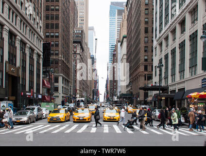 NEW YORK, USA. 03. Apr 2017. Der Big Apple als Teil einer Fotografie Reise gesehen. © Foto Matthew Lofthouse - freier Fotograf Stockfoto