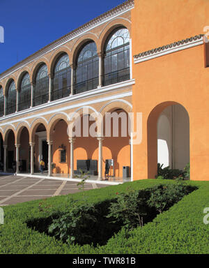 Spanien, Andalusien, Sevilla; Real Alcazar, maurischen Königspalast, Stockfoto