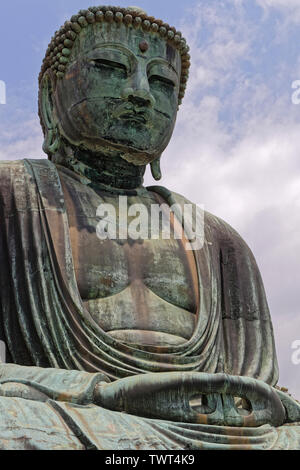 Der große Buddha von Kotoku-in Kamakura, Japan Stockfoto