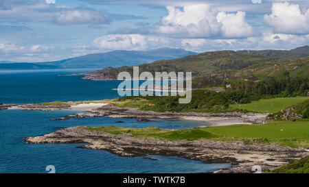 Sand von Morar Stockfoto