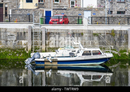 Castletown, Insel Man, 16. Juni 2019. Castletown Hafen Stockfoto