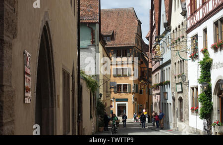 Rothenburg ob der Tauber, Bayern, Deutschland, EU Stockfoto