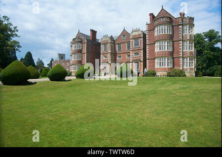 Burton Agnes Hall und die preisgekrönten Gärten im Herzen des East Yorkshire Wolds, England, UK GB. Stockfoto