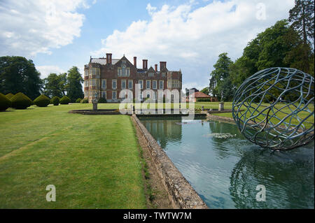 Burton Agnes Hall und die preisgekrönten Gärten im Herzen des East Yorkshire Wolds, England, UK GB. Stockfoto