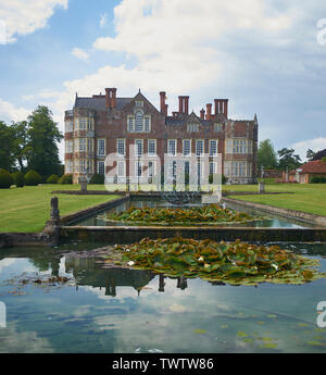 Burton Agnes Hall und die preisgekrönten Gärten im Herzen des East Yorkshire Wolds, England, UK GB. Stockfoto