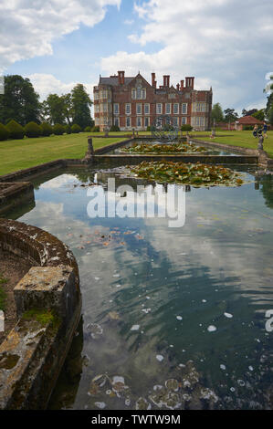 Burton Agnes Hall und die preisgekrönten Gärten im Herzen des East Yorkshire Wolds, England, UK GB. Stockfoto