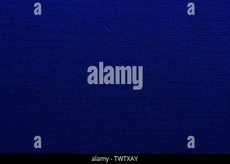 Textur fabric blaue Farbe, Geflecht Bücher, Studio, still life Fotografie Stockfoto