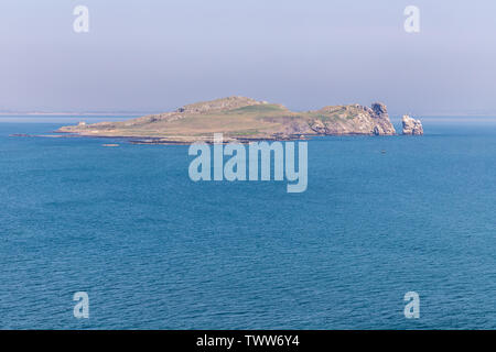 Irland's Augen Insel in Howth, Dublin, Irland Stockfoto
