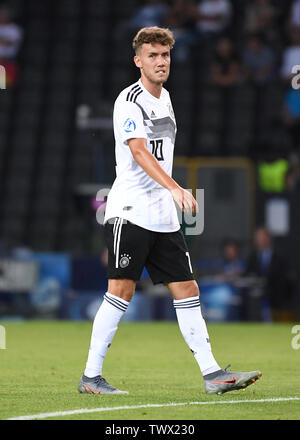 Udine, Italien. 23. Juni 2019. Luca Waldschmidt (Deutschland). GES/Fußball/U 21 Euro: Österreich - Deutschland, 23.06.2019 Fußball: Euro Unter 21: Österreich vs Deutschland, Udine, Juni 23, 2019 | Verwendung der weltweiten Kredit: dpa/Alamy leben Nachrichten Stockfoto