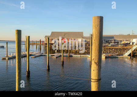 Millway Marina, Barnstable Harbor, Barnstable, Cape Cod, Massachusetts, United States Stockfoto