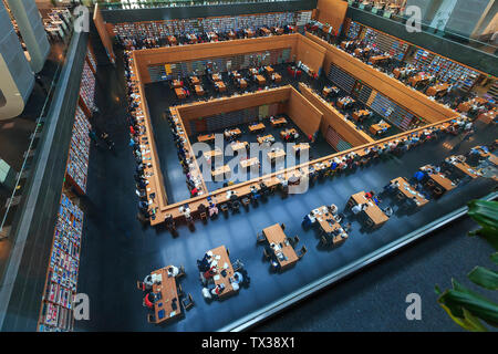 National Library of China Stockfoto