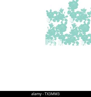 Cute Vector Hintergrund. Grafik modernen Muster. Nahtlose Muster mit rosa Blüten und Blätter. Nahtlose abstrakte florales Muster, in Schwarz, Grau und Stock Vektor